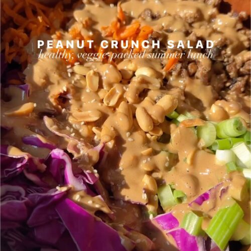 Crunchy Peanut Salad