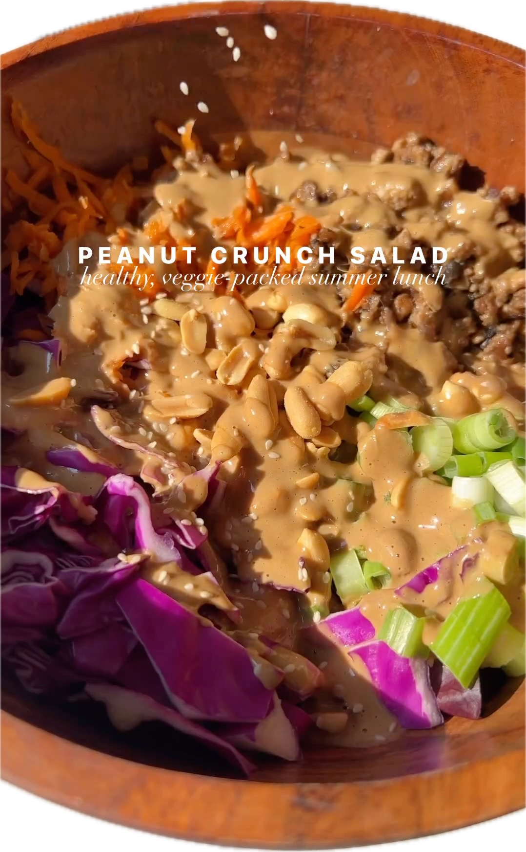 Crunchy Peanut Salad