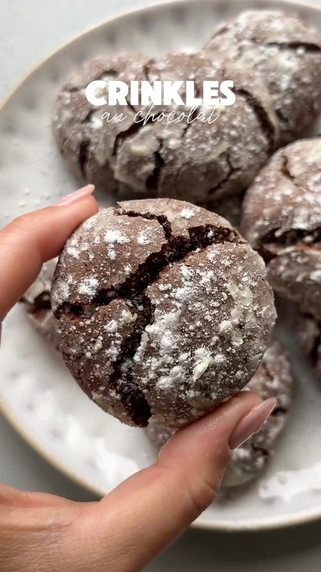 Delicious Gluten-Free Chocolate Crinkles 🍫