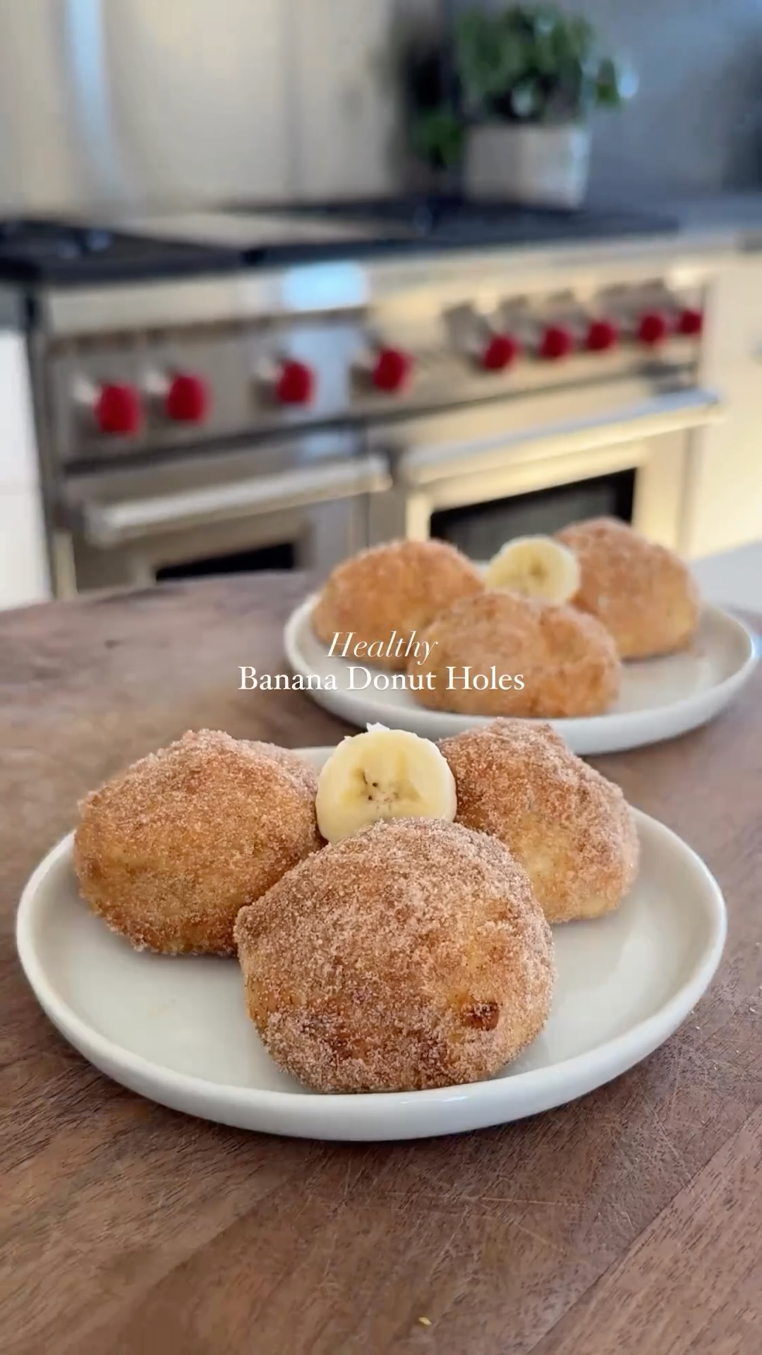 Healthy Banana Donut Holes