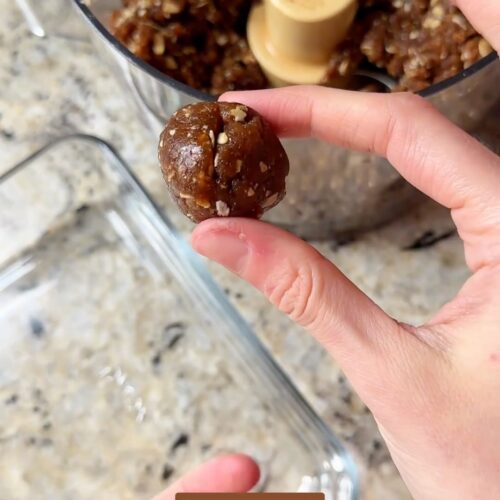 Peanut Butter Date Energy Balls