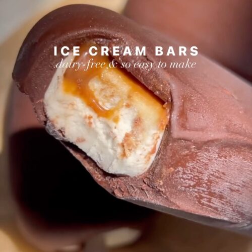 Vegan “Magnum” Ice Cream Bars