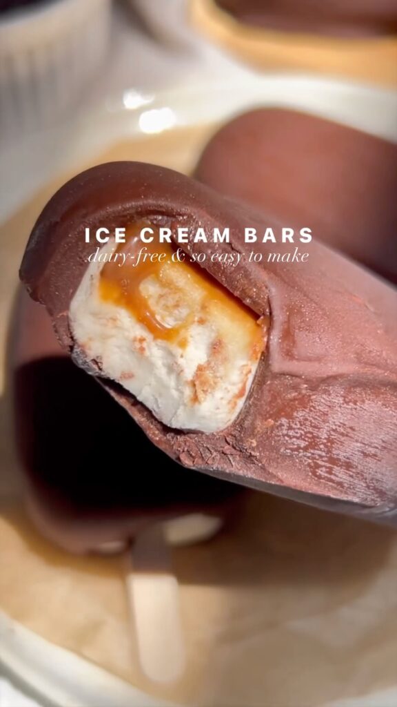 Vegan “Magnum” Ice Cream Bars