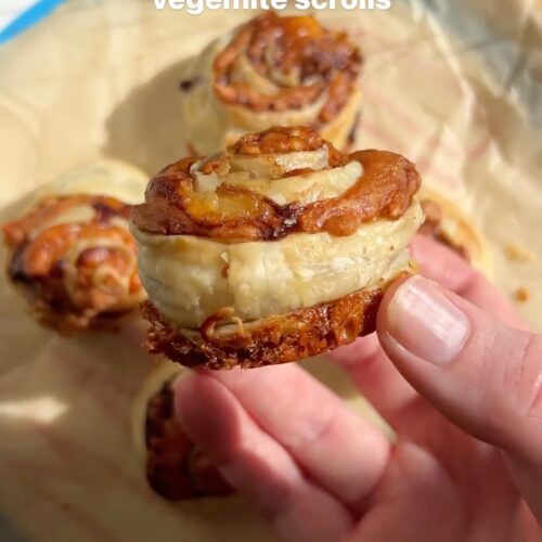 3 Ingredient Vegemite Scrolls