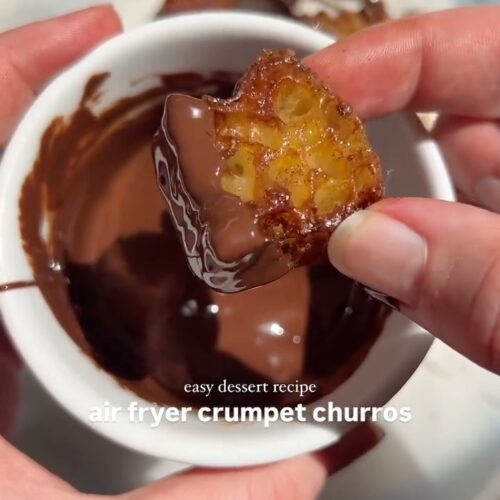 Air Fryer Crumpet Churros