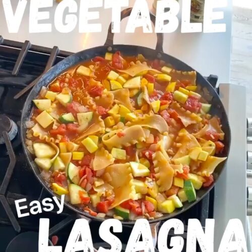 Breakfast Vegetables Lasagna One Pan Recipes