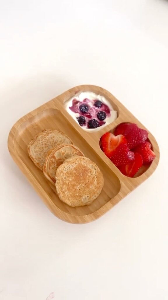 Breakfast Without Eggs Apple Oat Pancakes