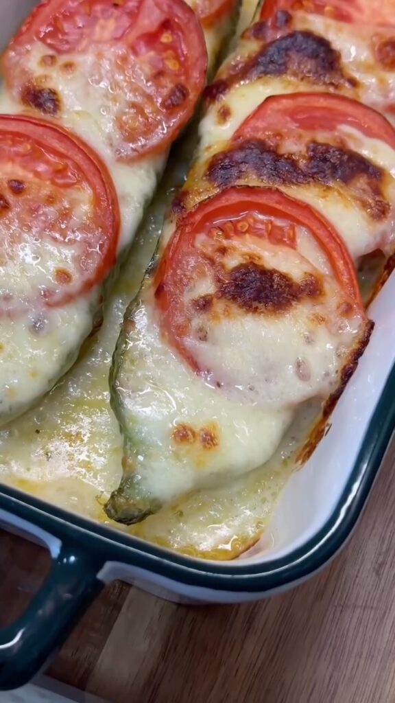 Caprese Zucchini Boats