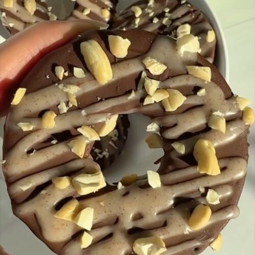 Chocolate Apple Donuts