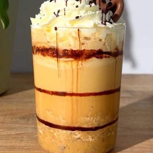 Chocolate Bretzel Frappe