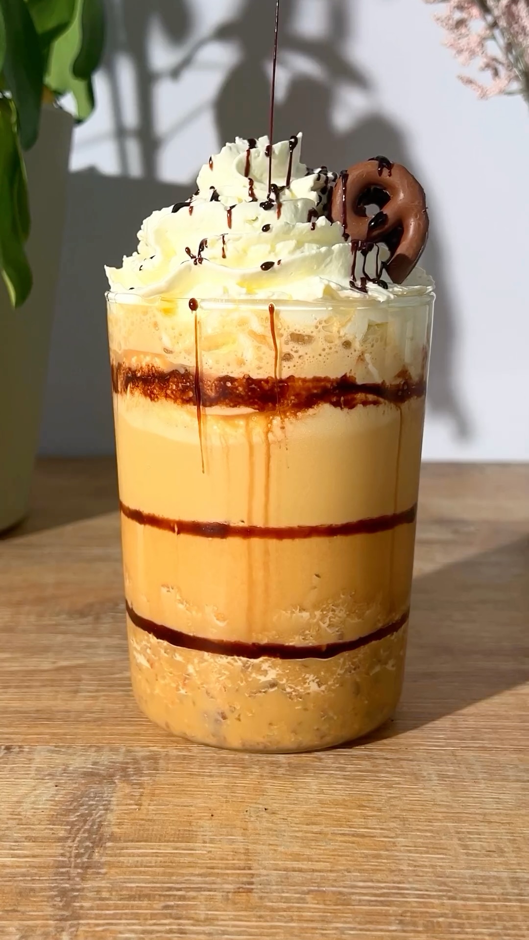 Chocolate Bretzel Frappe