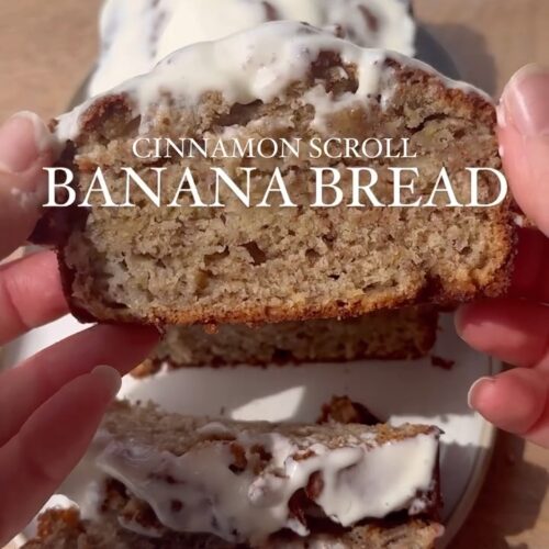 Cinnamon Scroll Banana Bread