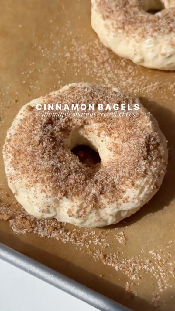 Cinnamon Sugar Bagels