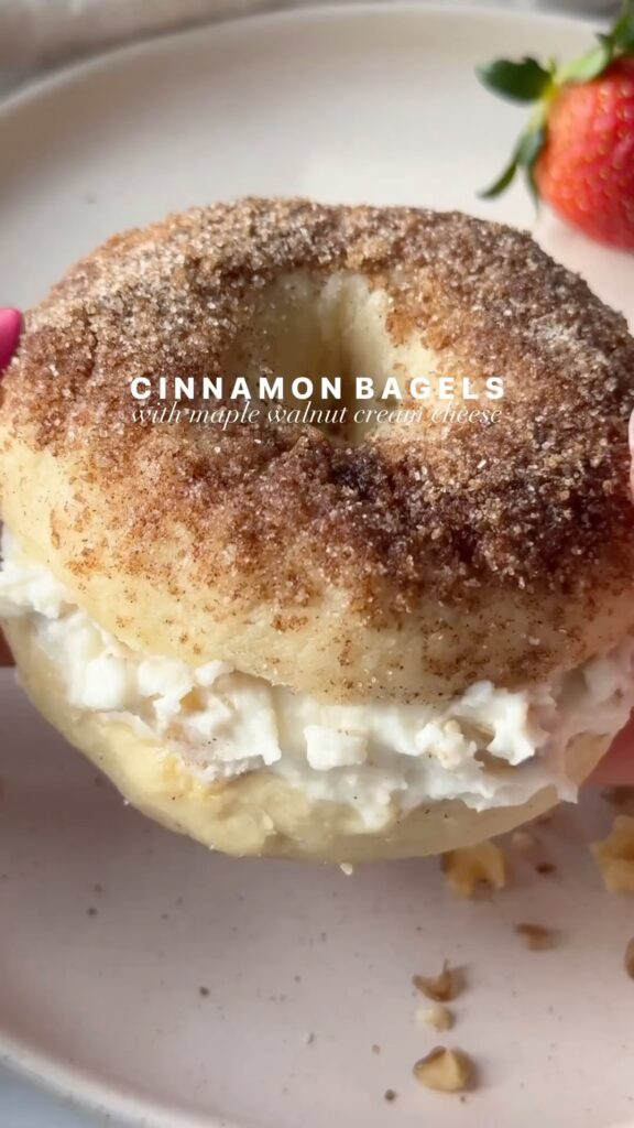 Cinnamon Sugar Bagels