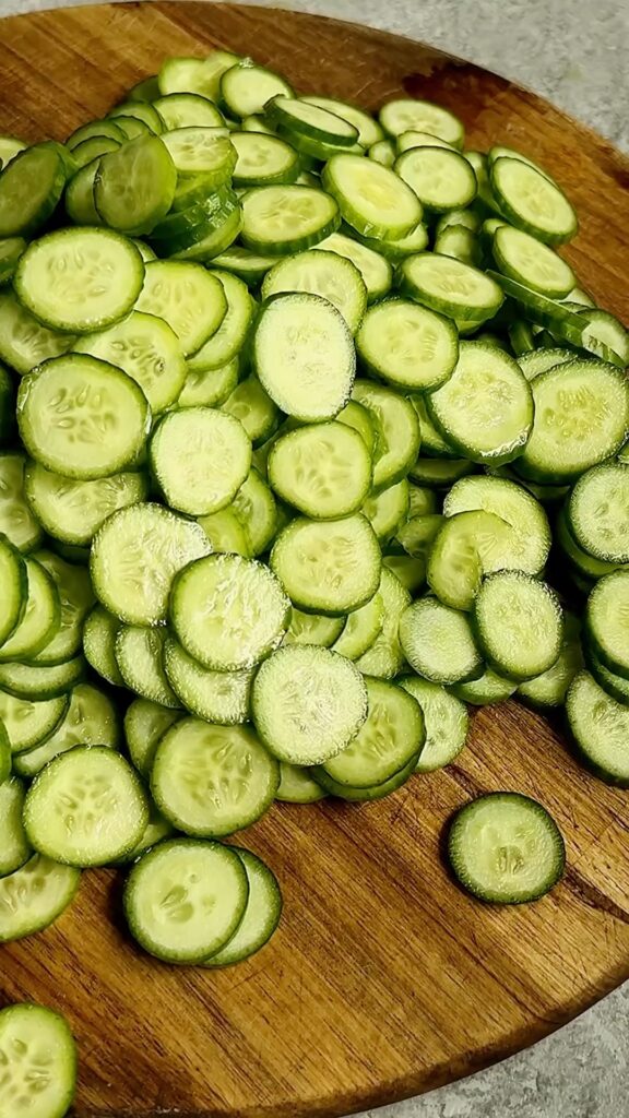 Creamy Cucumber Salad With Crispy Spiced Chickpeas