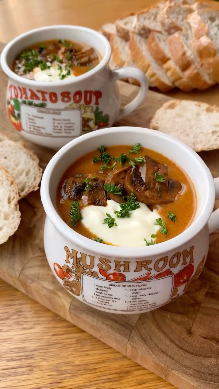 Delicious Mushroom Soup