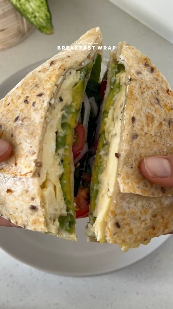 Easy Healthy Breakfast Wrap