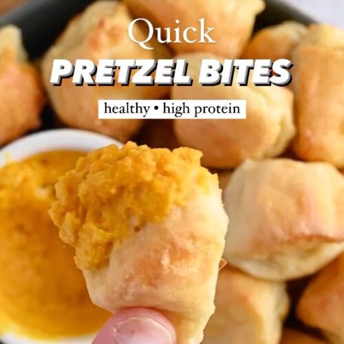 Easy Pretzel Bites With Yogurt