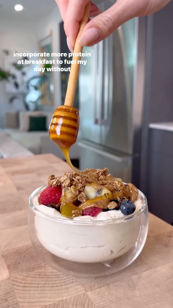 High Protein Yogurt Bowl