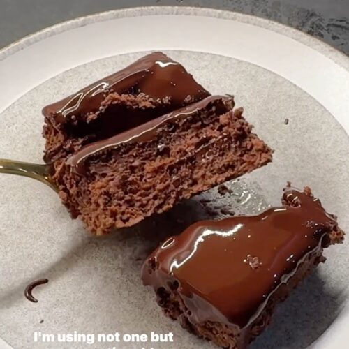 Homemade Healthier Chocolate Brownies