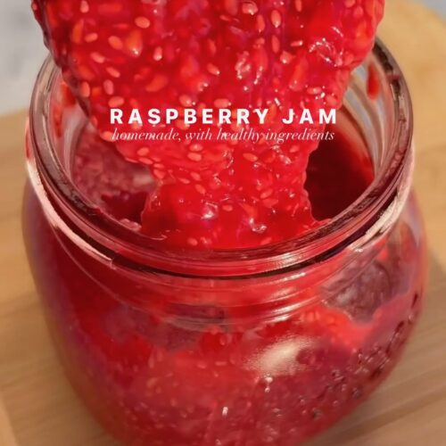 Homemade Raspberry Chia Jam