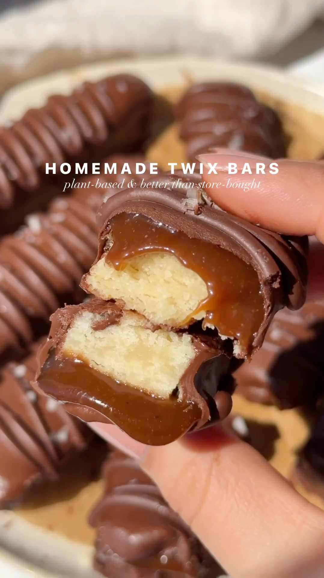 Homemade Twix Bars