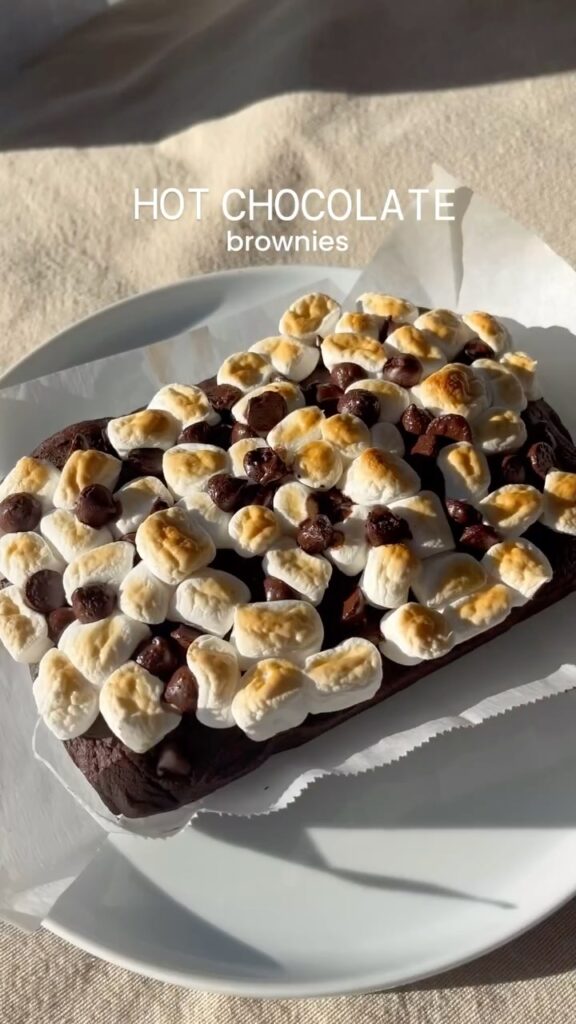 Hot Chocolate Brownies