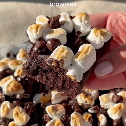 Hot Chocolate Brownies