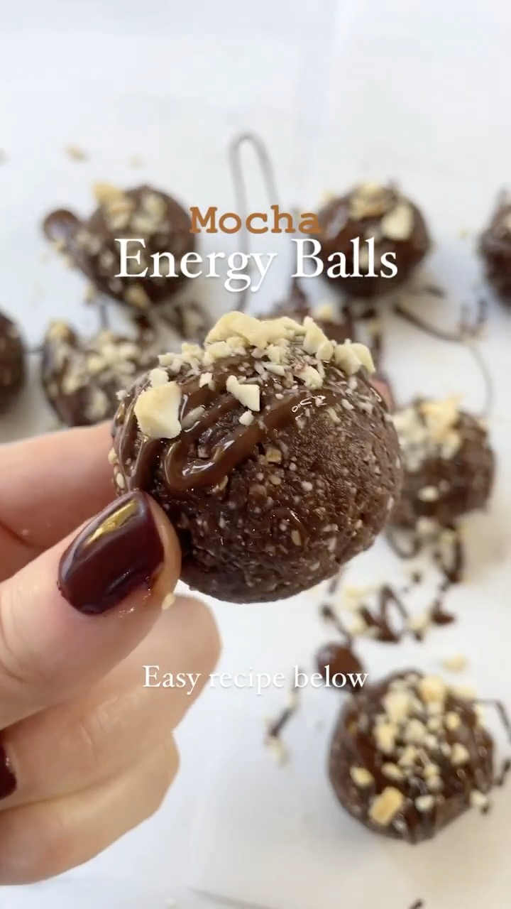 Mocha Energy Balls