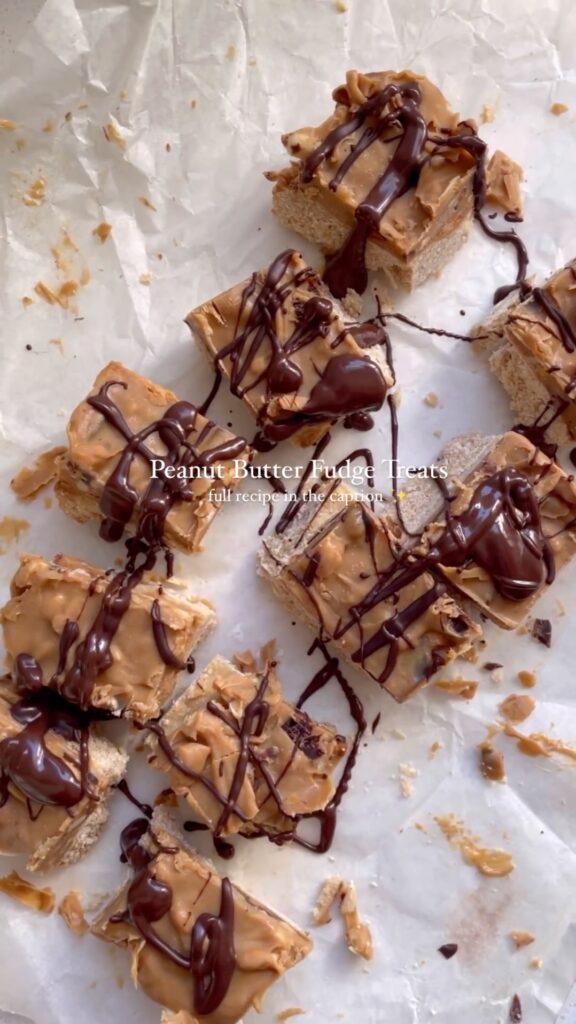 Peanut Butter Fudge Treats