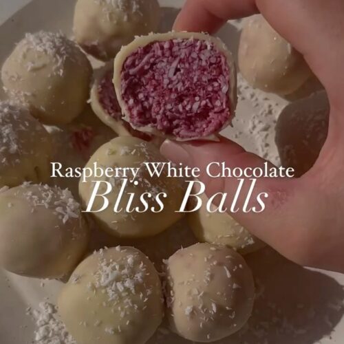 Raspberry Ripe Bliss Balls