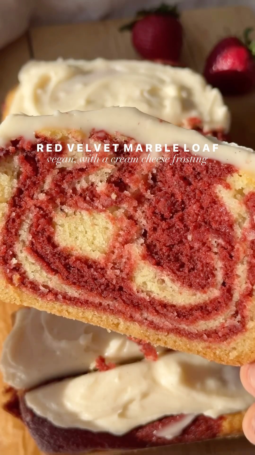 Red Velvet Marble Loaf