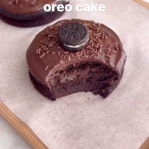 Single Serve Oreo Cake