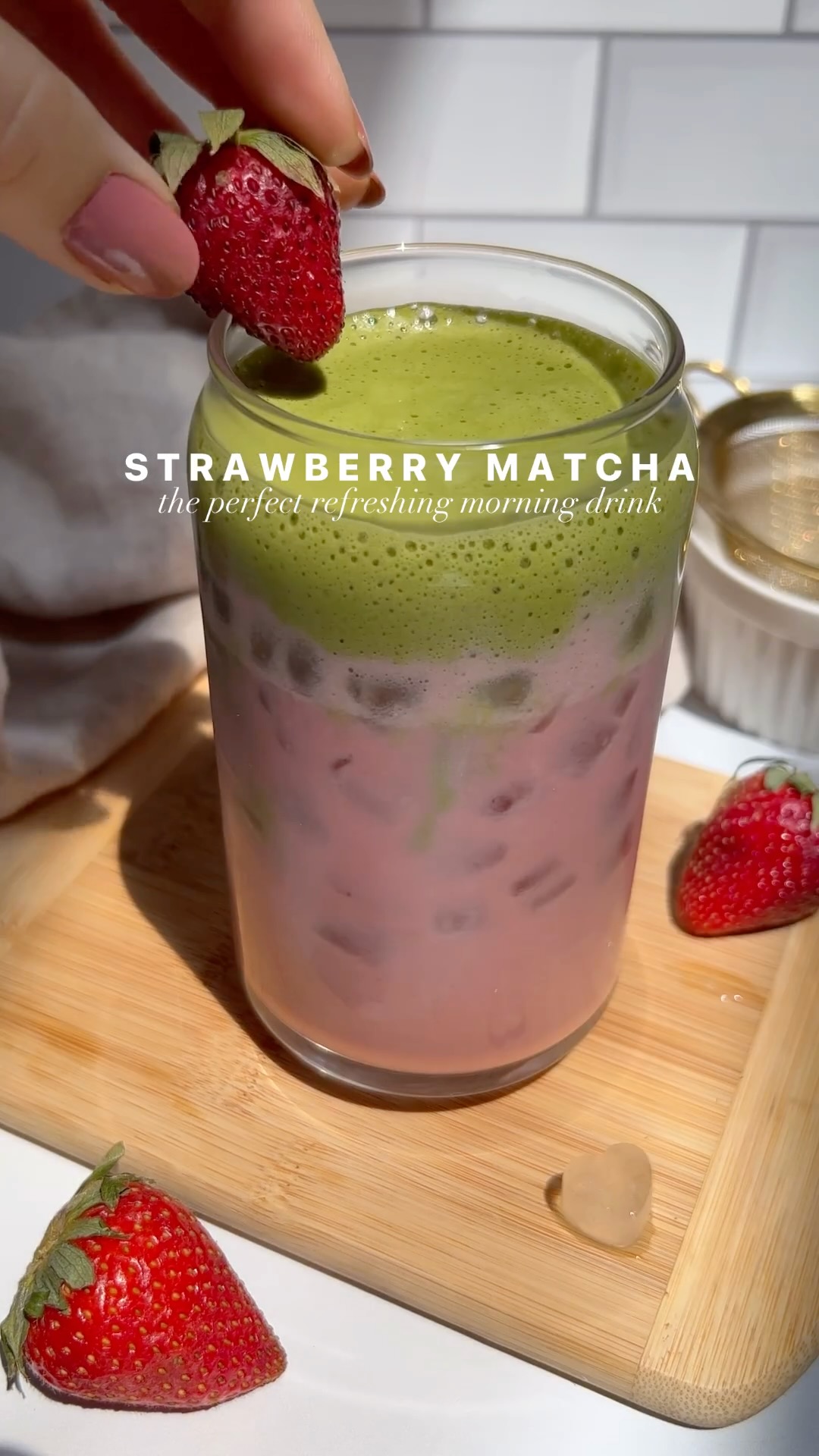 Strawberry Matcha