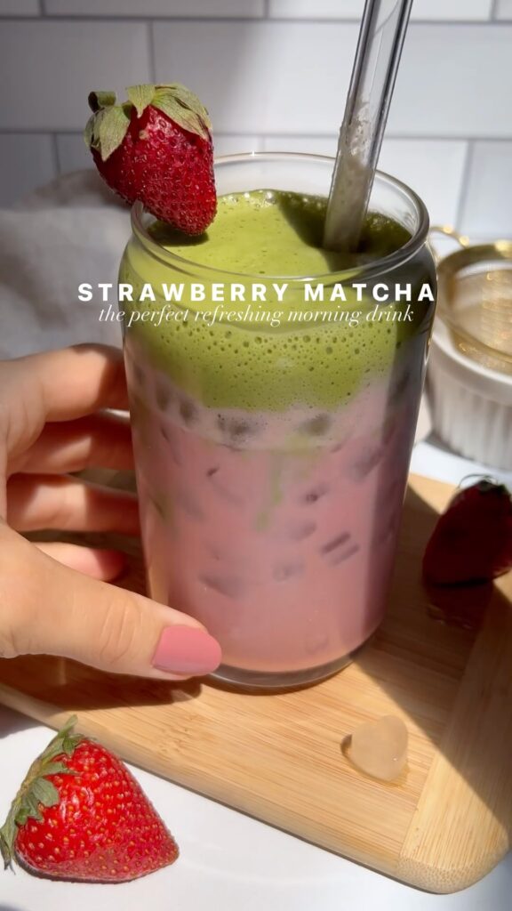 Strawberry Matcha