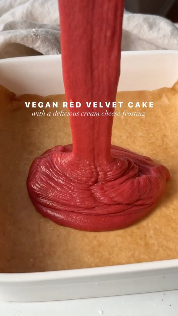 Vegan Red Velvet Cake