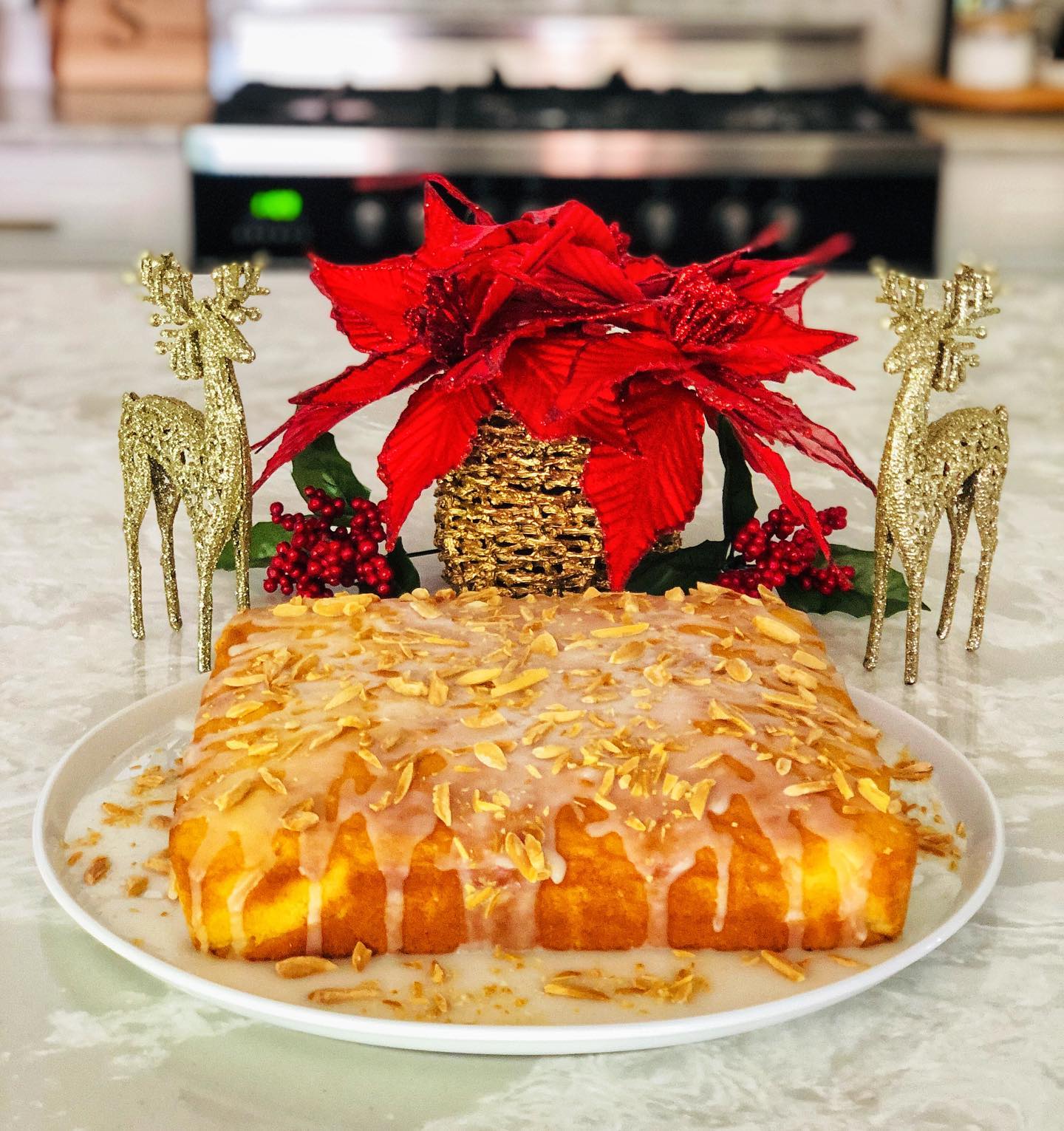 Almond Glazed Tea Cake Recipe almond-glazed-tea-cake-recipe