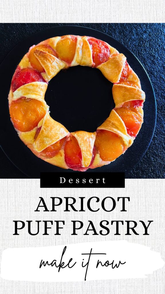 Apricot Almond Puff Tart