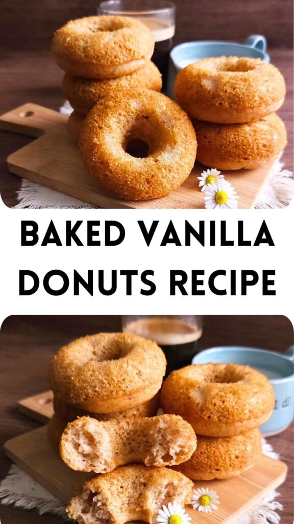 Baked Vanilla Donuts Recipe