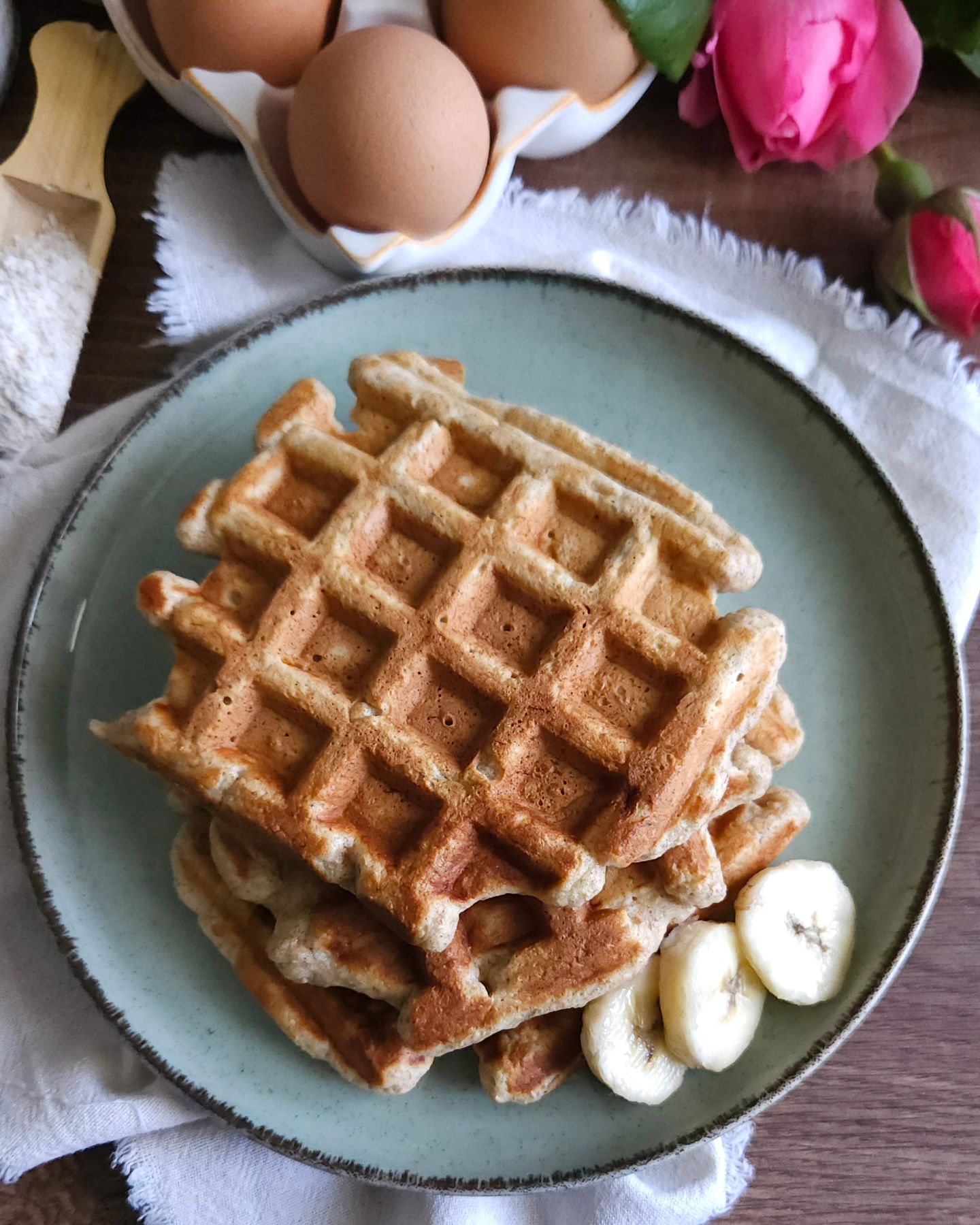 Banana Waffles Recipe