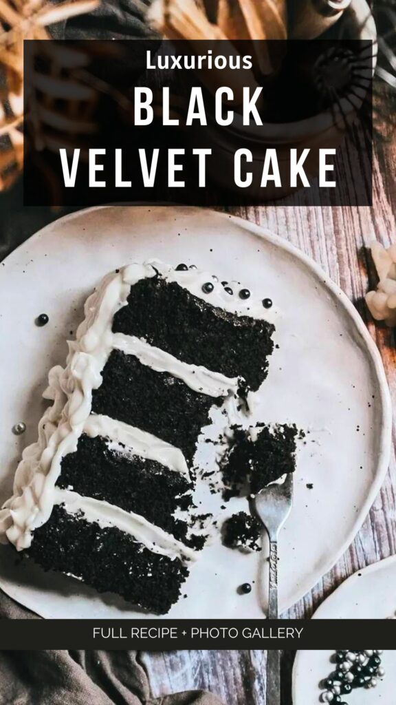 Black Velvet Cake Recipe