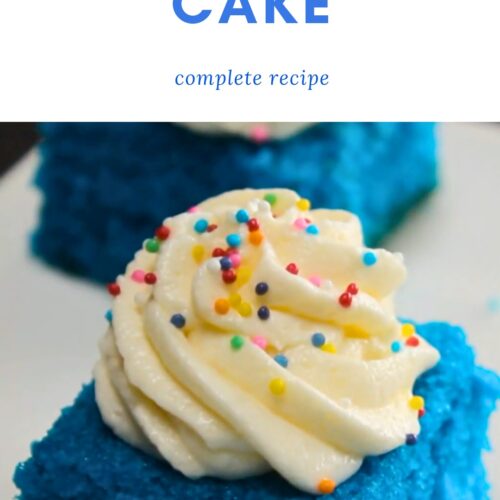 Blue Velvet Cake Recipe