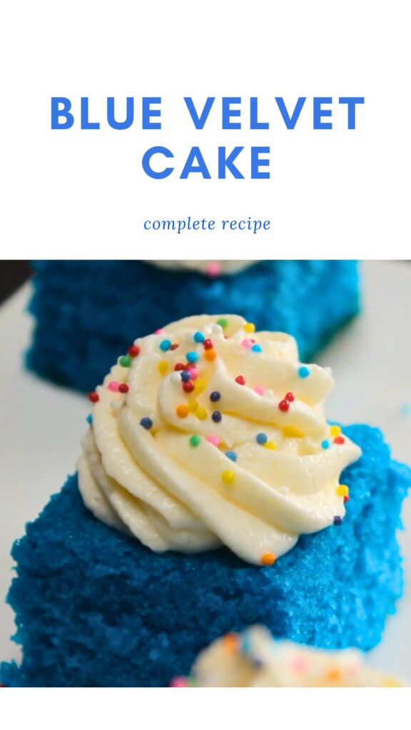 Blue Velvet Cake Recipe