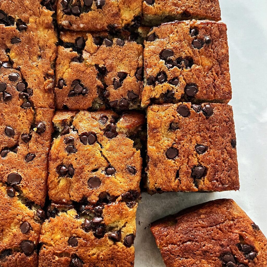 Chocolate Chip Banana Cake Recipe