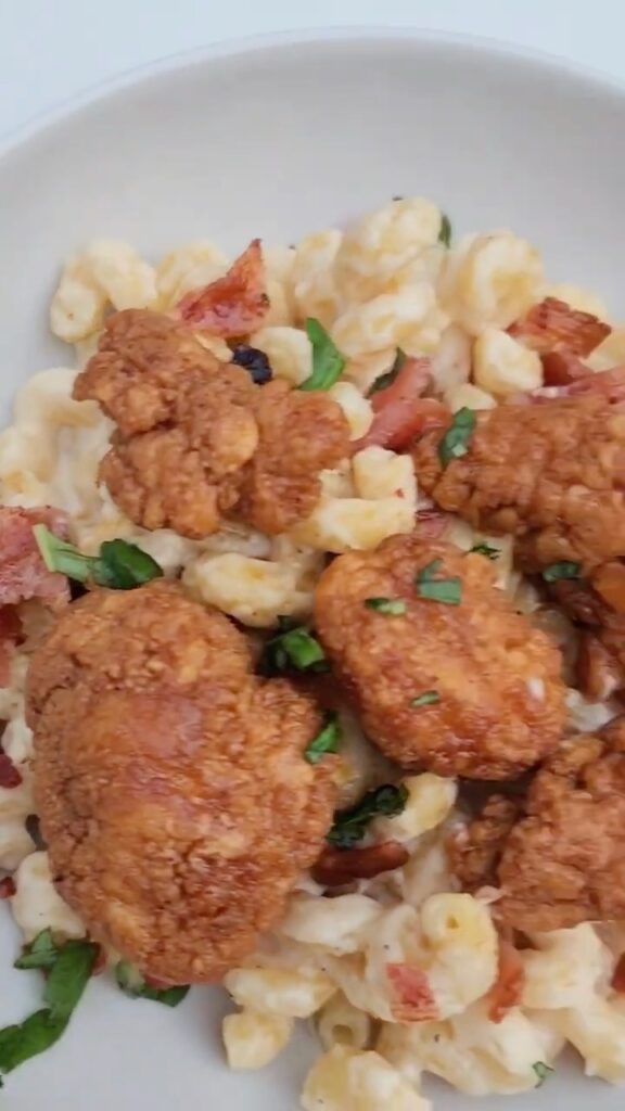 applebees mac and cheese honey chicken