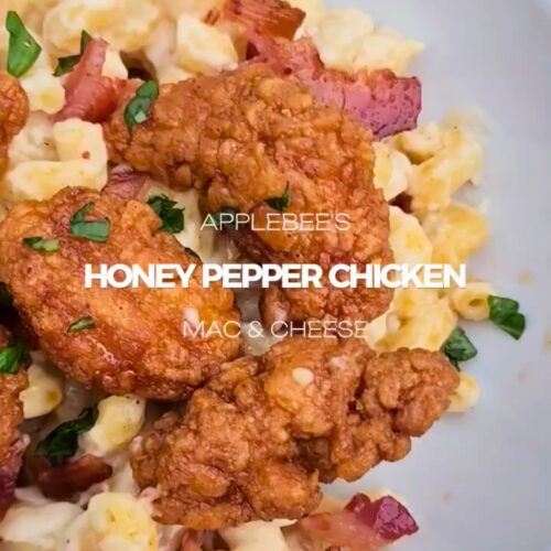 applebees mac and cheese honey chicken