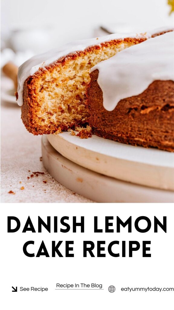 Danish Lemon Cake Recipe (Citronmåne)