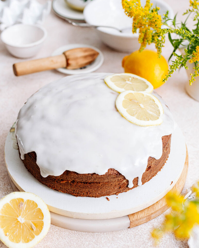 Danish Lemon Cake Recipe (Citronmåne)