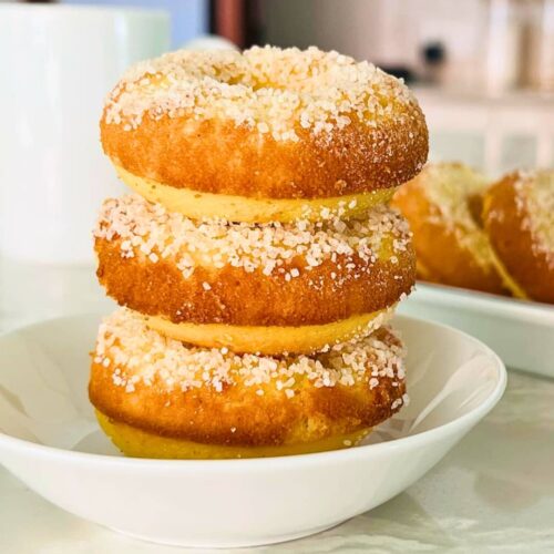 Easy Baked Sugar Donut Recipe