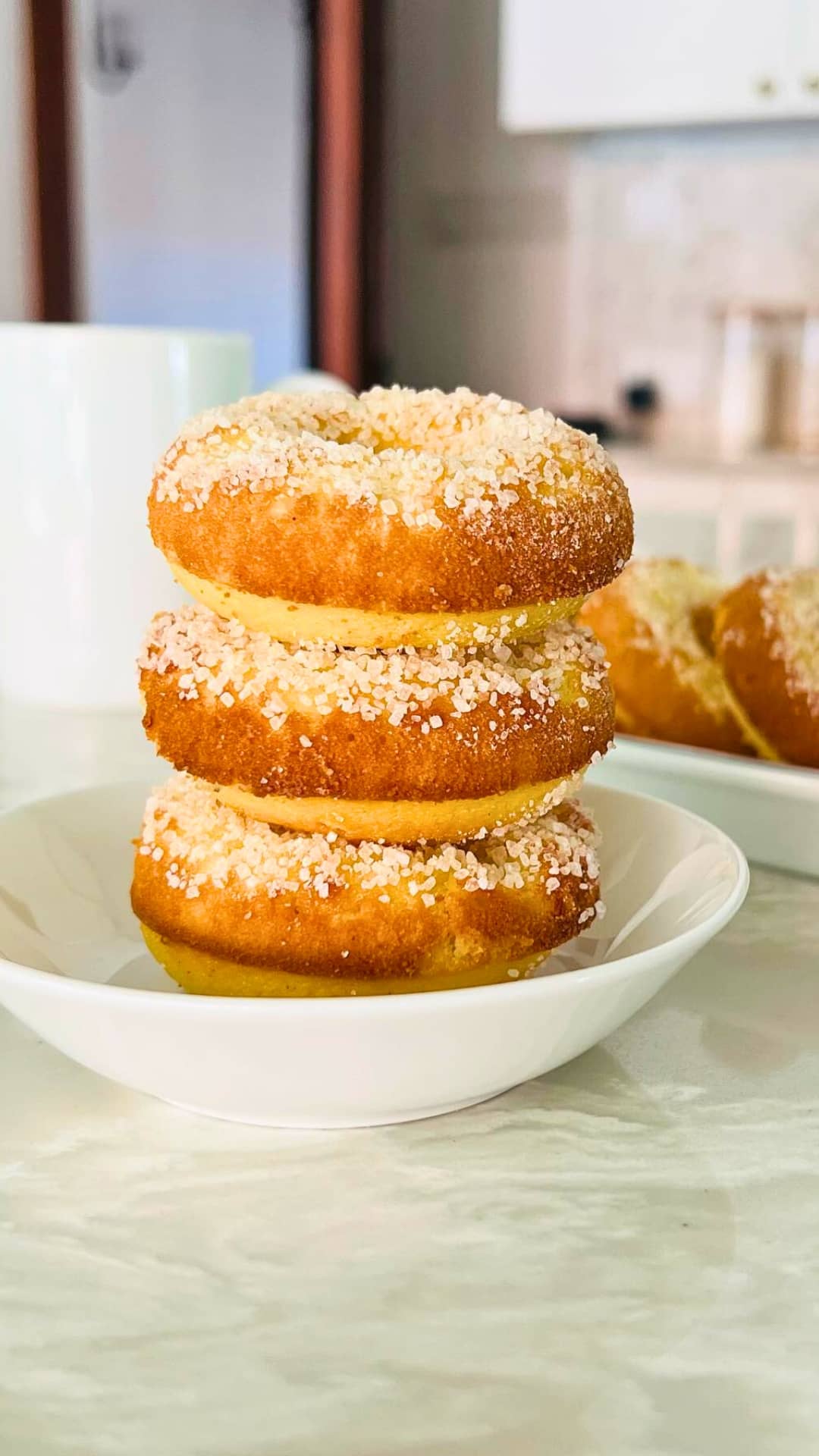 Easy Baked Sugar Donut Recipe